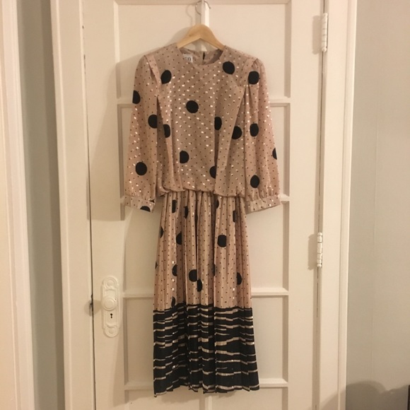 Vintage Dresses & Skirts - Vintage 1980’s R.E.O. Originals Silk Dress